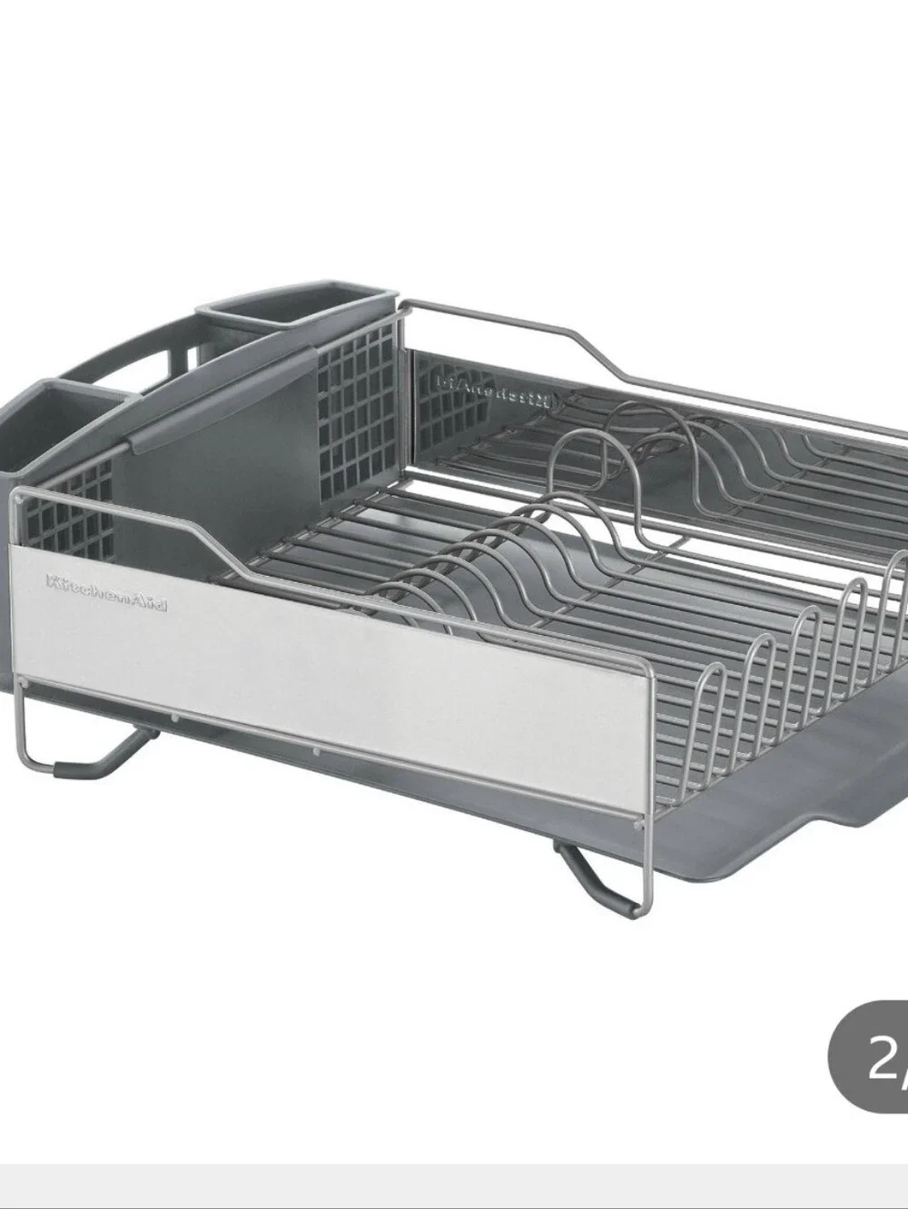 (6) KitchenAid Stainless Steel Full size Dish Drying Rack